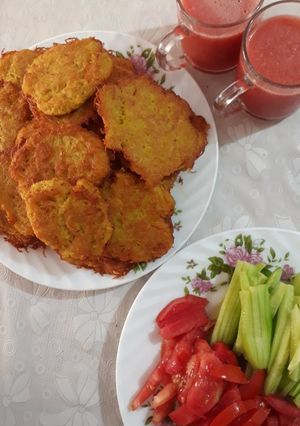 عکسی از دستور کوکو سیب زمینی