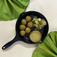A picture of Moong Dal Balls.