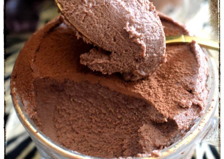 Soufflé glacé au chocolat