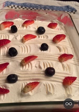 Una foto de Tres leches con licor