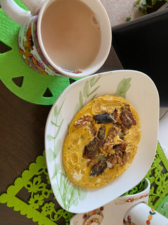A picture of Egg with Dates and Walnut.