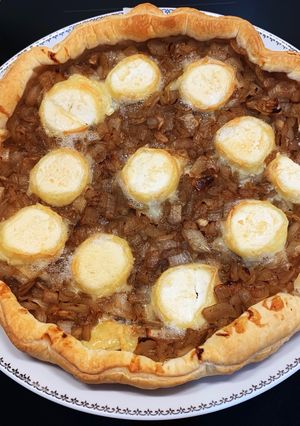 Une photo de Tarte Oignons Caramélisés & Chèvre