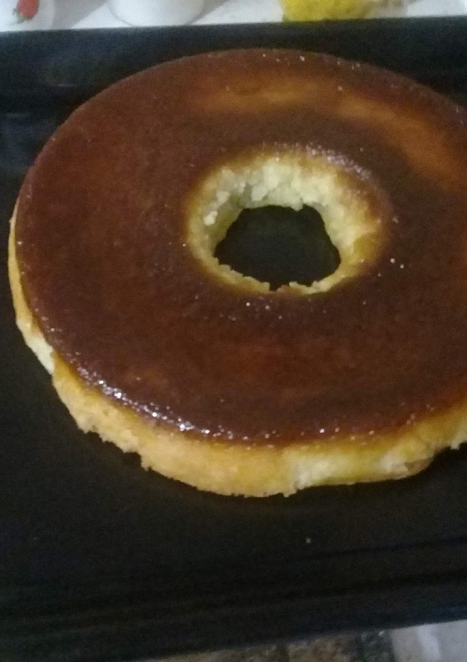 Una foto de Budín de pan fácil
