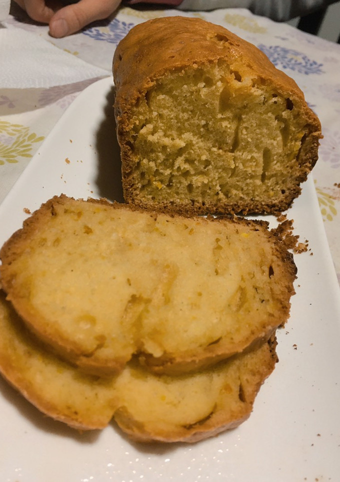 Una foto de Budín que naranja