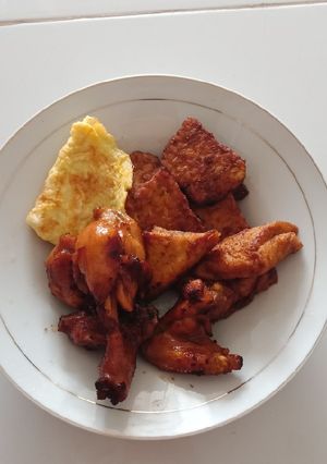 Foto resep Ayam tahu tempe bacem