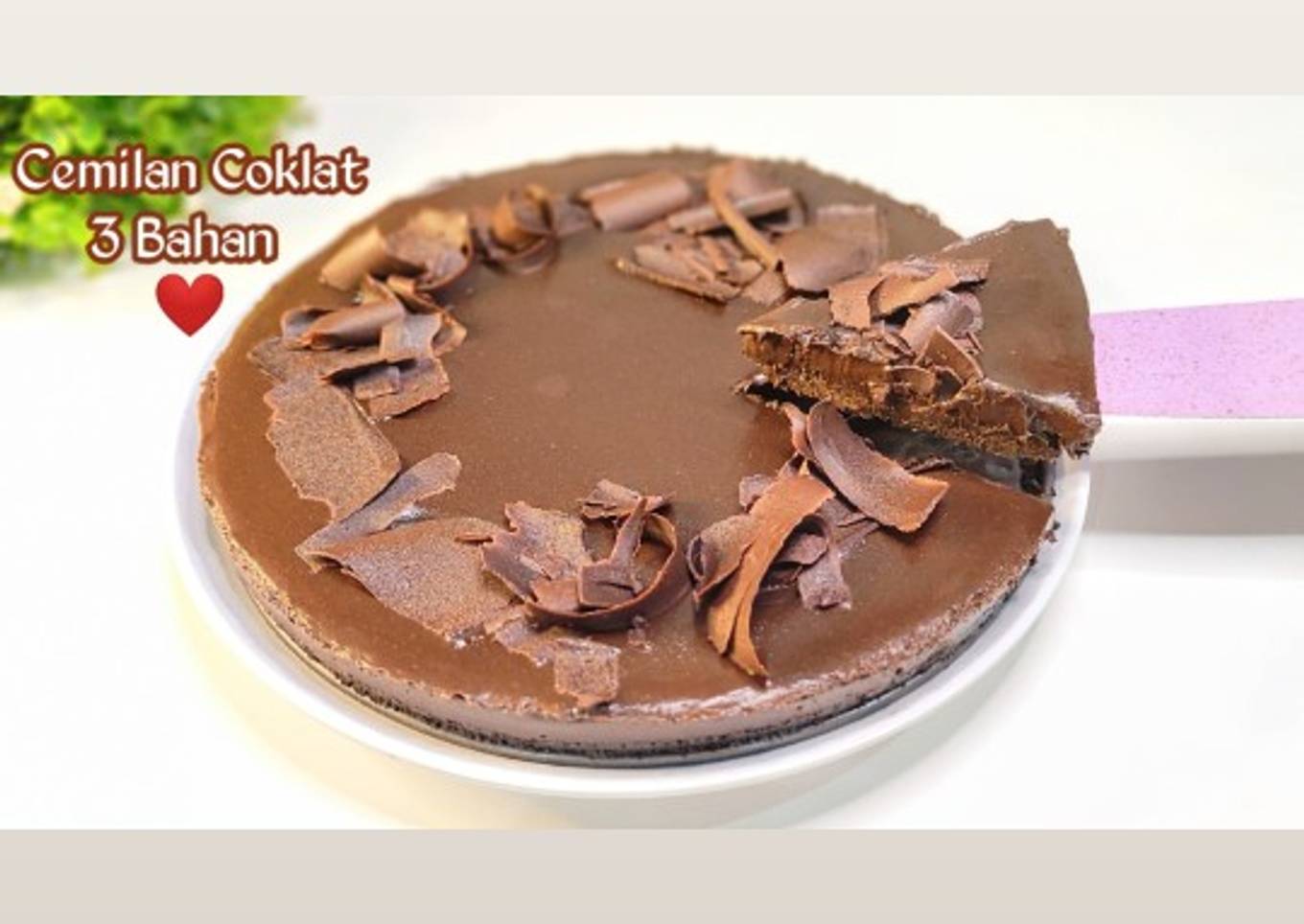 Resep Kue Coklat 3 Bahan Rasanya Enak Lembut Dan Lumer Dimulut