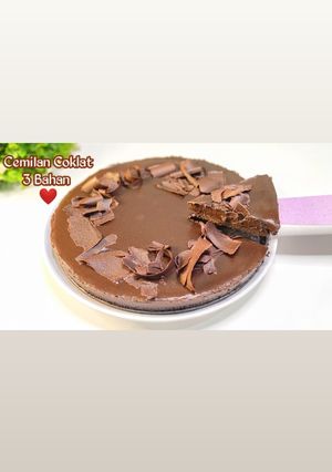 Foto resep Resep Kue Coklat 3 Bahan Rasanya Enak Lembut Dan Lumer Dimulut