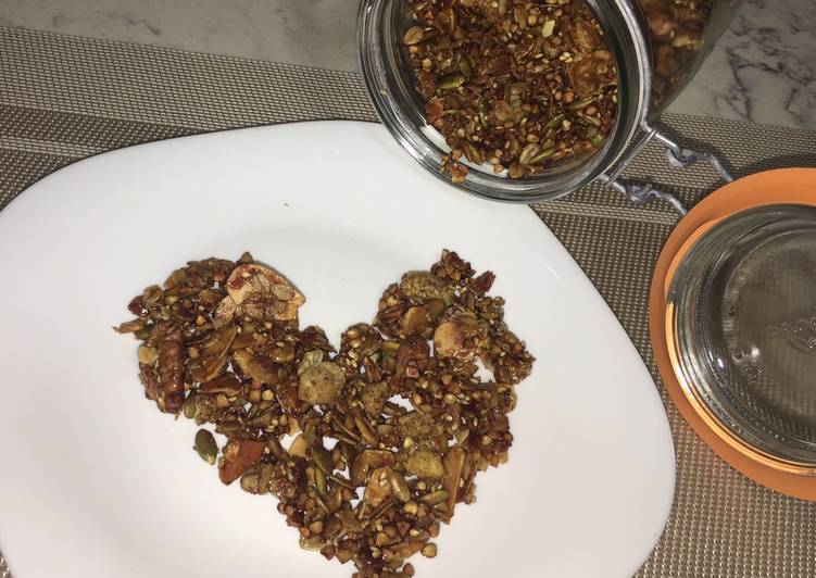 Recipe of Tasty Granola | This is Recipe So Tasty You Must Undertake Now !!