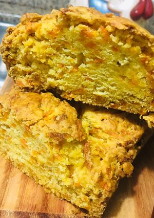 Una foto de PAN (sabor dulce) DE 🥕🥕ZANAHORIAS🥕🥕