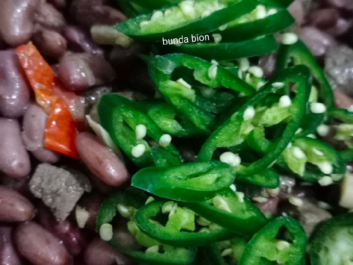 Resep Sambel goreng Kacang merah hati sapi, Bikin Ngiler