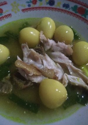 Foto resep Soto ayam telur puyuh