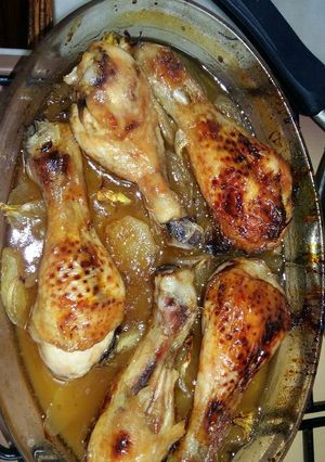 Foto principal de Pollo a la miel y ketchup