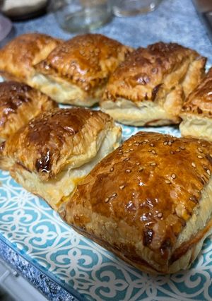 Una foto de Hojaldre relleno