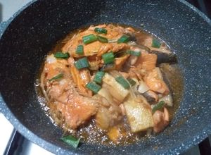 Foto resep Tetelan salmon masak kecap