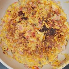 Hash brown Egg Omelet A picture of Hash brown Egg Omelet.