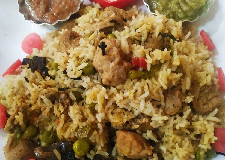 Step-by-Step Guide to Make Super Quick Homemade Veg Soya Pulao