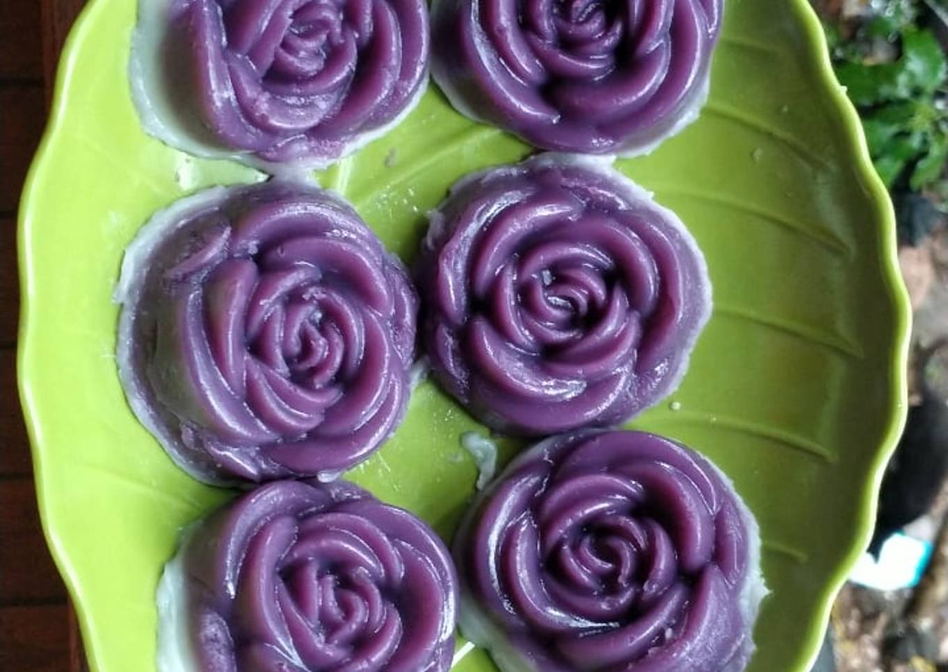 Kue Talam Ubi Ungu