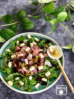 Una foto de Ensalada de remolacha