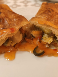 Una foto de Rollitos de primavera