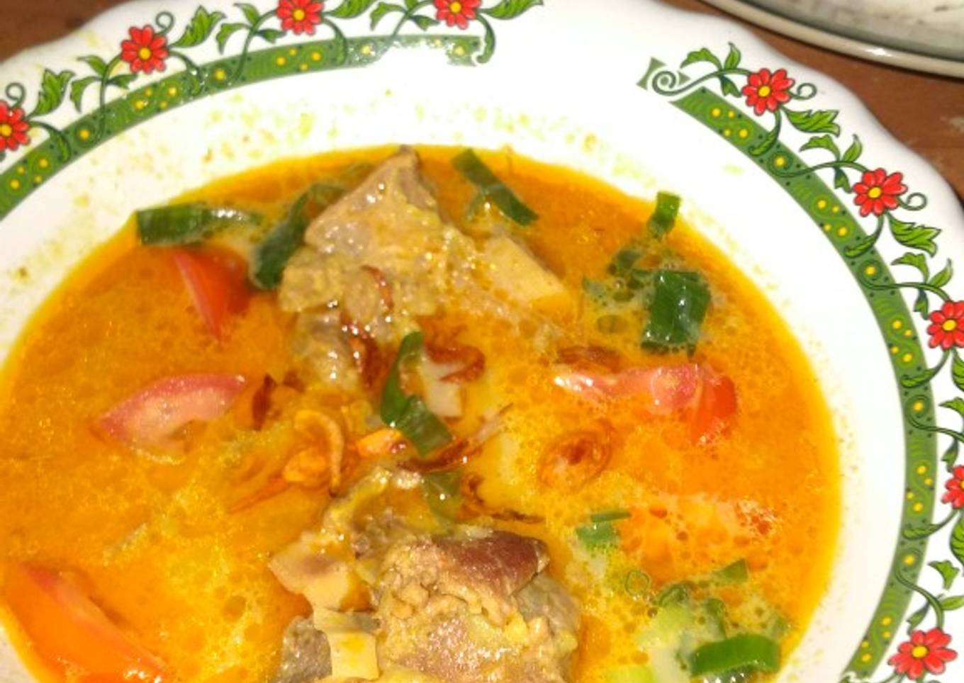 Soto Tangkar iga sapi
