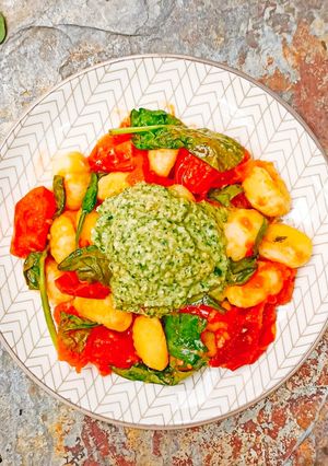 Foto principal de Ñoquis con pesto