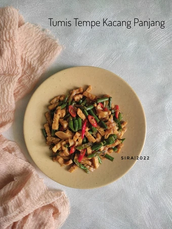 Langkah Gampang Menyiapkan Resep Tumis Tempe Kacang Panjang yang Bisa Manjain Lidah Anti Ribet, Sempurna