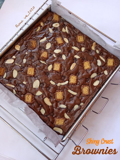 Foto resep Shiny Crust Brownies