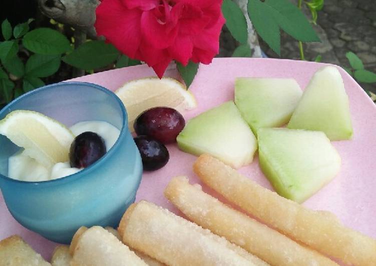 Keju roll cruncy with LemonMilky saos