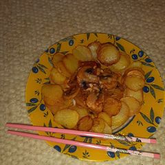 A picture of Yummy Vegeterian Plate.