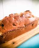 Budín de avellanas y pasas de uvas