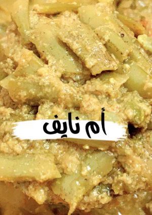 صورة لوصفة لوبيا بالسمسم 👌✨