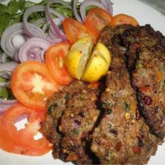 A picture of Dal kheema tikki.