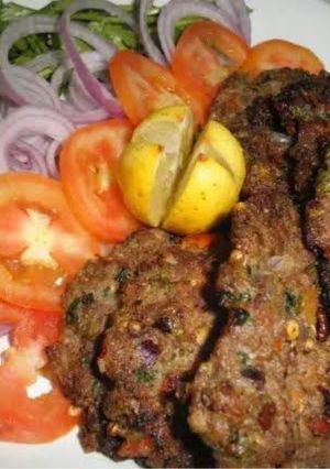 A picture of Dal kheema tikki.