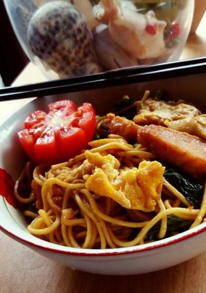 Foto resep Mie Goreng Oriental dengan Otak-otak