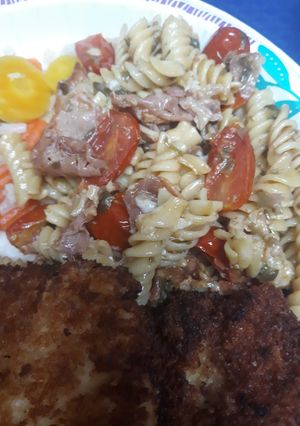 A picture of Maiale con Rotini.