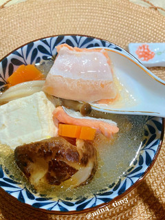 Foto resep Salmon Belly Soup