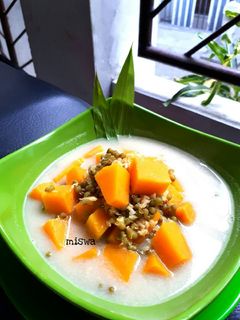 Foto resep Kolak labu kuning dan kacang hijau
