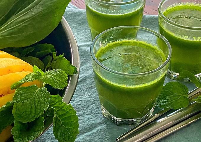 Wajib coba! Bagaimana cara buat Green Cold Pressed Juice dijamin sesuai selera