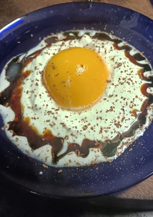 Una foto de Huevo frito mentiroso