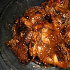 A picture of Microwave grilled chicken.