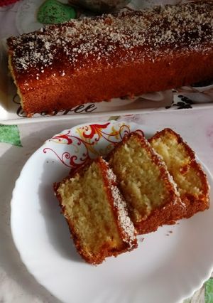 Une photo de Bolo de Laranja Muito Saboroso