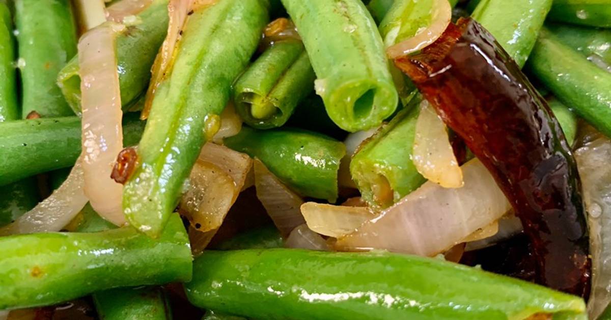 Stir Fried French Beans Recipe by Sarosh Zeeshan Cookpad