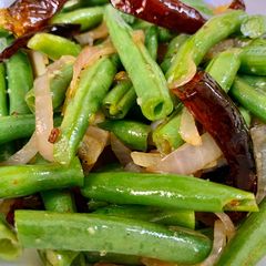 A picture of Stir Fried French Beans.