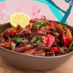 A picture of Malaysian Fish Pekasam (Fermented Salted fish).