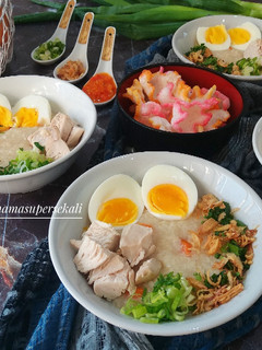 Foto resep Bubur ayam wortel