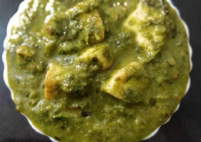 Palak paneer