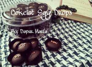 Foto resep Chocolate Egg Drops ~ Snack Gampang Banget!