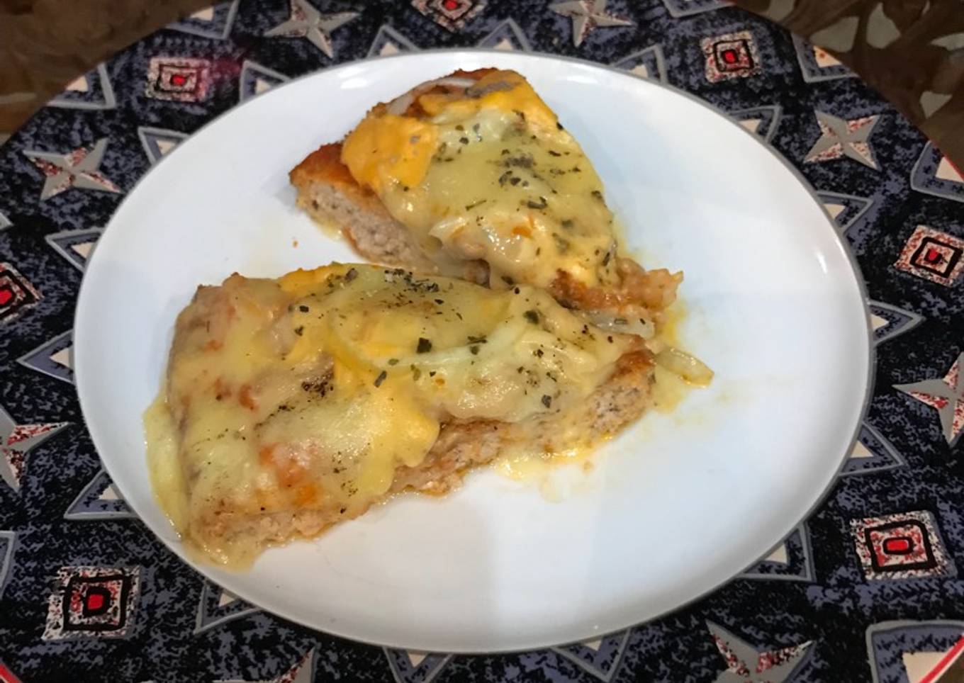 Almost Zero Carb Pizza #ketopad