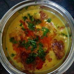 A picture of Punjabi Curry pakoda.