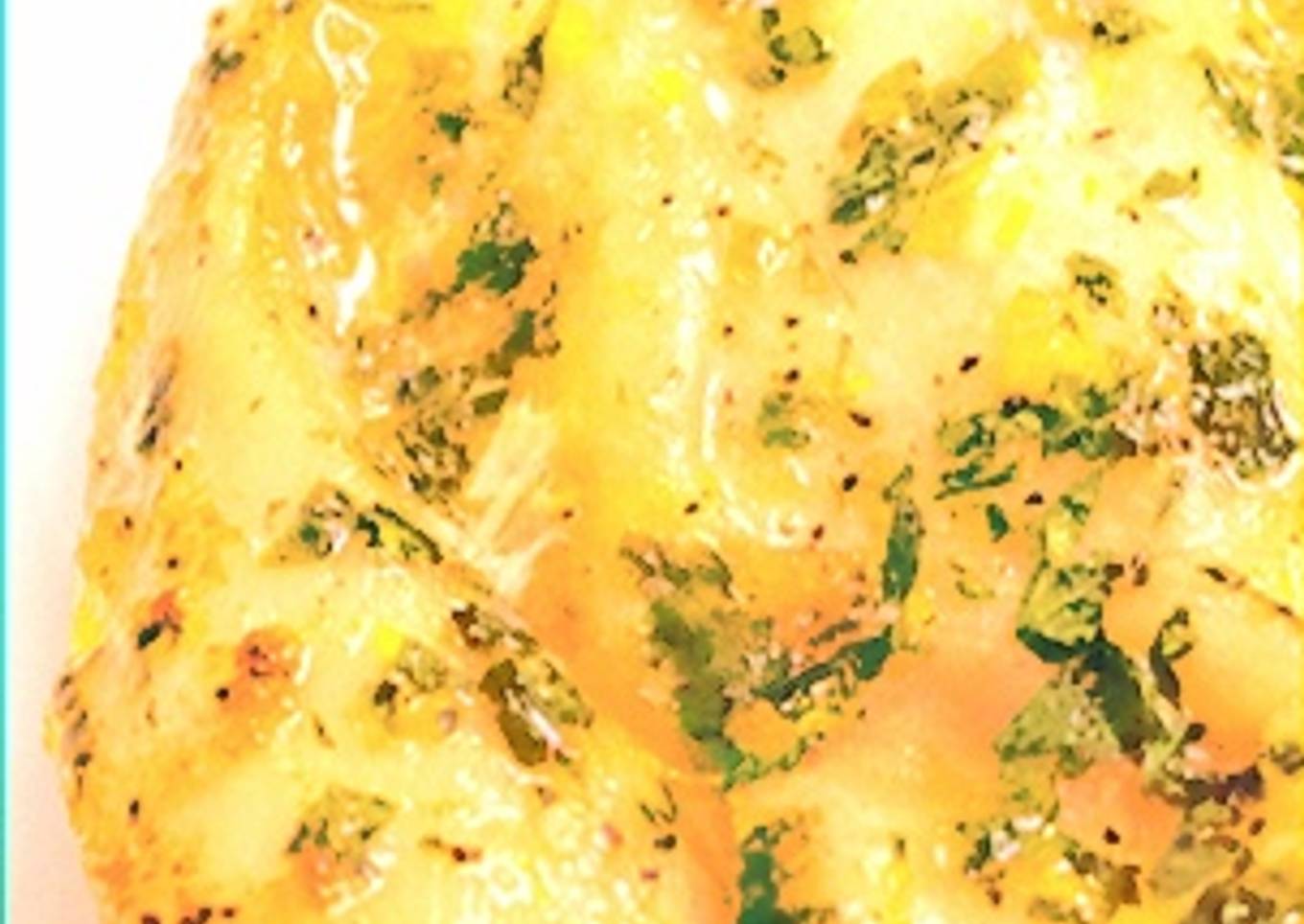 Filete de pollo: perejil y limón